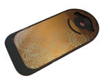 Nokia 7373 - Back Cover f. Slider Bronze