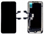 TW INCELL LCD για iPhone XS Max, camera-sensor ring, earmesh, μαύρη ILCD-020