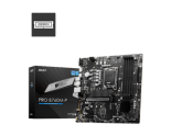 MSI MB PRO B760M-P, SOCKET INTEL LGA1700 14th/13th/12th GEN, CS INTEL B760, 4 DIMM SOCKETS DDR5, VGA, DP/HDMI, GIGABIT LAN, MICRO-ATX, 3YW.