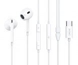 CELEBRAT earphones   E400, USB-C , 14mm, 1.2m,  E400-WH