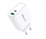 Remax      USB-A   USB-C 65W Power Delivery  (RP-U125)