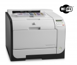 HP used Printer LaserJet M451nw, WiFi, Laser, Color, low toner UN-M451NW