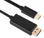 POWERTECH  USB-C  DisplayPort PTH-071, 4K/60Hz, 2m,  PTH-071