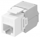 GOOBAY Keystone module RJ45 CAT 6A 90867, UTP, λευκό 90867