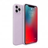 Bodycell Square Liquid Silicon Case iPhone 11 Pro Light Violet