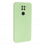 Bodycell Square Liquid Silicon Case Xiaomi Note 9 Light Green