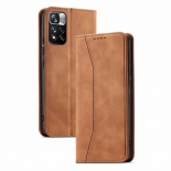 Bodycell Book Case Pu Leather Xiaomi Note 11 Pro/11 Pro 5G Brown