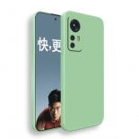 Bodycell Square Liquid Silicon Case Xiaomi 12T/12T Pro 5G Light Green