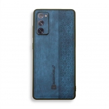 Bodycell Pattern Leather Backcover Samsung S20 FE  Blue