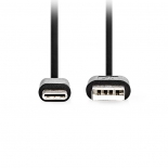  USB High-Speed A . - USB Type-C ., 2.00m NEDIS CCGL60600BK20