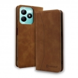 Bodycell Book Case Pu Leather Realme C51/Note 50 Brown