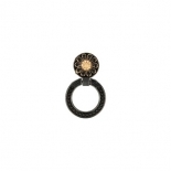 Ring Holder Flower Black