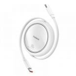 Baseus Cable USB-C to USB-C  Free2Draw PD 100W 1m white (P10364500211-00) (BASP10364500211-00)