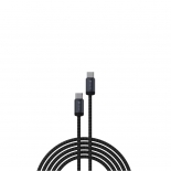 DEVIA cable Gracious EC646 PD USB-C - USB-C 1,0 m 60W 3A black