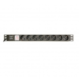 Gembird Πολύπριζο Rack 8 Schuko (EG-PDU-014-C14) (GEMEG-PDU-014-C14)