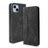 Bodycell Book Case Pu Leather iPhone 14 Plus Black