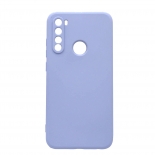 Bodycell Square Liquid Silicon Case Xiaomi Note 8 Light Blue