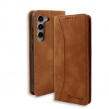 Bodycell Book Case Pu Leather Samsung S23 5G Brown