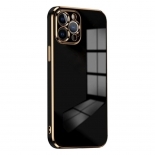 Bodycell Gold Plated Silicon iPhone 14 Pro  Black