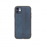 Bodycell Pattern Leather Backcover iPhone 11  Blue