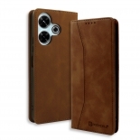 Bodycell Book Case Pu Leather Xiaomi Poco M6 4G/M6 Plus 5G/Redmi 13 Brown