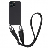 VIVANCO NECKLACE COVER IPHONE 13 PRO MAX black backcover