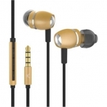 Ksix HANDSFREE SKY ALUMINIUM STEREO UNIVERSAL gold