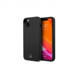 MERCEDES SILICONE LINE FOR IPHONE 14 MEHCP14SSILBK black backcover