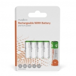    i-MH 2600 mAh 1.2V Ready to use,  blister 4  NEDIS BANM26HR64B