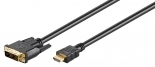 GOOBAY  DVI-D  HDMI 51580, 2m,  51580