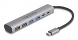 DELOCK USB hub 64232, 6x , 10Gbps, USB-C ,  64232