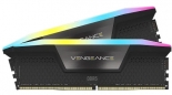 CORSAIR RAM DIMM XMS5 KIT 2x16GB CMH32GX5M2B6400C36, DDR5, 6400MHz, LATENCY 36-48-48-104, 1.4V, VENGEANCE RGB, XMP 3.0, RGB LED, BLACK, LTW.