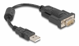 DELOCK  USB  RS-232 61549, 921.6Kbps, 0.25m,  61549