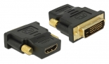 DELOCK  DVI 24+1  HDMI 65466, 4K, gold-plated,  65466