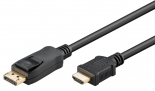 GOOBAY  DisplayPort  HDMI 64838, 4K/30Hz, 5m,  64838