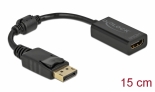 DELOCK  DisplayPort  HDMI 61011, 1080p/60Hz, Passive,  61011