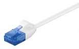 POWERTECH καλώδιο δικτύου CAB-N320, Cat 6 U/UTP, slim, copper, 3m, λευκό CAB-N320