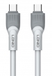 LDNIO καλώδιο USB-C σε USB-C LC601C, 100W PD, 1m, γκρι 6933138601136