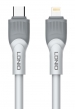 LDNIO καλώδιο Lightning σε USB-C LC602I, 30W PD, 2m, γκρι 6933138601167