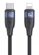 USAMS  Lightning  USB-C US-SJ634, 30W PD, 1.2m,  SJ634USB01