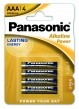 PANASONIC   Alkaline Power, AAA/LR03, 1.5V, 4 5410853039334