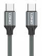 LDNIO καλώδιο USB-C σε USB-C LC442C, 65W PD, 2m, γκρι 6933138601433