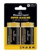 POWERTECH   Super Alkaline PT-1217, LR20, 1.5V, 2 PT-1217