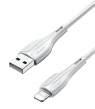 USAMS καλώδιο Lightning σε USB US-SJ371, 10W, 1m, λευκό SJ371USB02