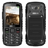 Maxcom MM920 Dual SIM 2.8" Water-dust proof IP67 με Φακό, Ραδιόφωνο (Λειτουργεί χωρίς Handsfree) και Κάμερα Black