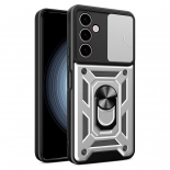 Bodycell Armor Slide Cover Case Samsung M34 5G Silver