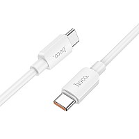 HOCO TYPE C TO TYPE C DATA CABLE 1m PD100W X96 white