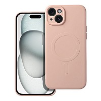 iS TPU SILICONE MAG IPHONE 15 PLUS pink backcover