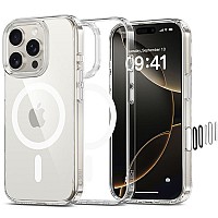 TECH-PROTECT FLEXAIR HYBRID CC MAG CASE IPHONE 16 PRO clear backcover