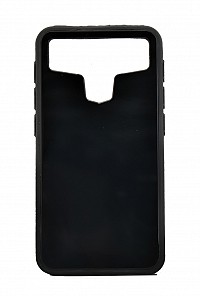 POWERTECH universal θήκη Glass TPU για smartphone έως 7 x 14.5cm, μαύρη MOB-0960